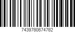 Código de barras (EAN, GTIN, SKU, ISBN): '7439780674782'
