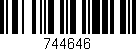 Código de barras (EAN, GTIN, SKU, ISBN): '744646'