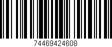 Código de barras (EAN, GTIN, SKU, ISBN): '74469424608'