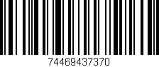 Código de barras (EAN, GTIN, SKU, ISBN): '74469437370'