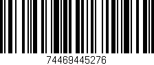 Código de barras (EAN, GTIN, SKU, ISBN): '74469445276'