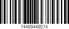 Código de barras (EAN, GTIN, SKU, ISBN): '74469448574'