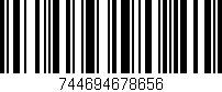 Código de barras (EAN, GTIN, SKU, ISBN): '744694678656'