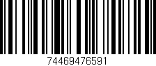 Código de barras (EAN, GTIN, SKU, ISBN): '74469476591'