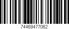 Código de barras (EAN, GTIN, SKU, ISBN): '74469477062'