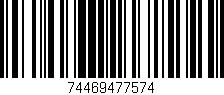 Código de barras (EAN, GTIN, SKU, ISBN): '74469477574'
