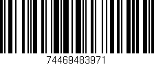 Código de barras (EAN, GTIN, SKU, ISBN): '74469483971'