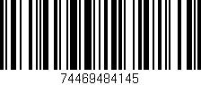 Código de barras (EAN, GTIN, SKU, ISBN): '74469484145'