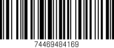 Código de barras (EAN, GTIN, SKU, ISBN): '74469484169'