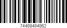 Código de barras (EAN, GTIN, SKU, ISBN): '74469484862'