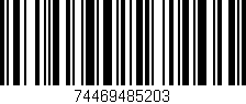 Código de barras (EAN, GTIN, SKU, ISBN): '74469485203'