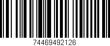 Código de barras (EAN, GTIN, SKU, ISBN): '74469492126'