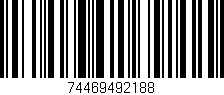 Código de barras (EAN, GTIN, SKU, ISBN): '74469492188'
