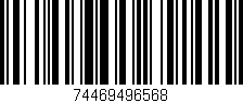 Código de barras (EAN, GTIN, SKU, ISBN): '74469496568'