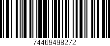 Código de barras (EAN, GTIN, SKU, ISBN): '74469498272'