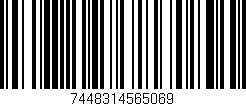 Código de barras (EAN, GTIN, SKU, ISBN): '7448314565069'