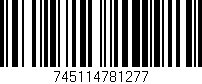 Código de barras (EAN, GTIN, SKU, ISBN): '745114781277'