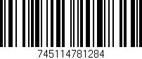 Código de barras (EAN, GTIN, SKU, ISBN): '745114781284'