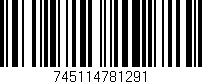 Código de barras (EAN, GTIN, SKU, ISBN): '745114781291'