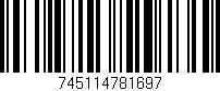 Código de barras (EAN, GTIN, SKU, ISBN): '745114781697'