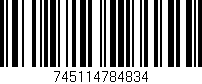 Código de barras (EAN, GTIN, SKU, ISBN): '745114784834'
