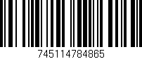 Código de barras (EAN, GTIN, SKU, ISBN): '745114784865'