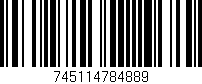 Código de barras (EAN, GTIN, SKU, ISBN): '745114784889'