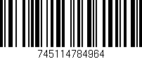Código de barras (EAN, GTIN, SKU, ISBN): '745114784964'