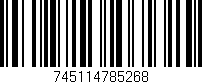 Código de barras (EAN, GTIN, SKU, ISBN): '745114785268'