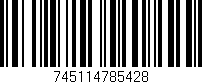 Código de barras (EAN, GTIN, SKU, ISBN): '745114785428'