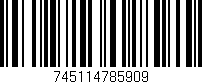 Código de barras (EAN, GTIN, SKU, ISBN): '745114785909'