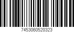 Código de barras (EAN, GTIN, SKU, ISBN): '7453060520323'