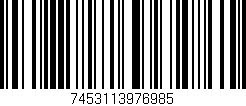 Código de barras (EAN, GTIN, SKU, ISBN): '7453113976985'