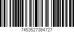 Código de barras (EAN, GTIN, SKU, ISBN): '7453527384727'