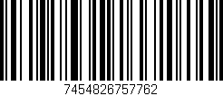 Código de barras (EAN, GTIN, SKU, ISBN): '7454826757762'