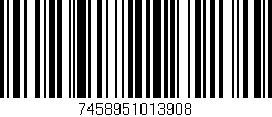 Código de barras (EAN, GTIN, SKU, ISBN): '7458951013908'