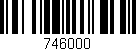 Código de barras (EAN, GTIN, SKU, ISBN): '746000'