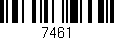 Código de barras (EAN, GTIN, SKU, ISBN): '7461'