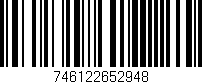 Código de barras (EAN, GTIN, SKU, ISBN): '746122652948'