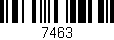 Código de barras (EAN, GTIN, SKU, ISBN): '7463'