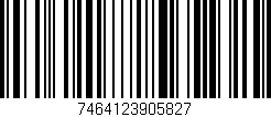 Código de barras (EAN, GTIN, SKU, ISBN): '7464123905827'