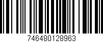 Código de barras (EAN, GTIN, SKU, ISBN): '746480128963'