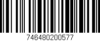 Código de barras (EAN, GTIN, SKU, ISBN): '746480200577'