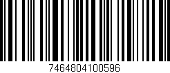 Código de barras (EAN, GTIN, SKU, ISBN): '7464804100596'
