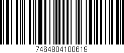 Código de barras (EAN, GTIN, SKU, ISBN): '7464804100619'