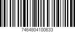 Código de barras (EAN, GTIN, SKU, ISBN): '7464804100633'