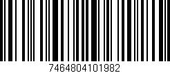 Código de barras (EAN, GTIN, SKU, ISBN): '7464804101982'