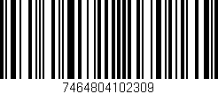 Código de barras (EAN, GTIN, SKU, ISBN): '7464804102309'