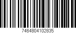 Código de barras (EAN, GTIN, SKU, ISBN): '7464804102835'