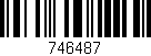 Código de barras (EAN, GTIN, SKU, ISBN): '746487'